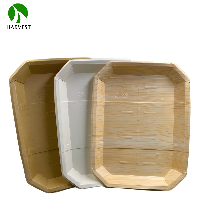 SY Tray Series– Kraft Paper Meat Trays for Food Packaging