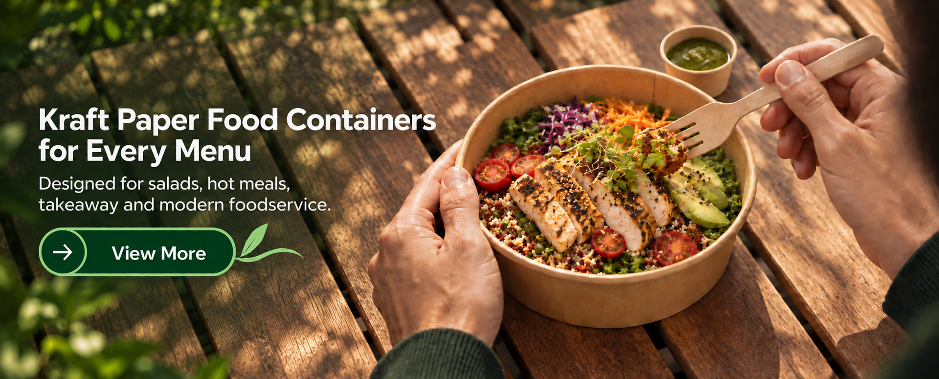 Kraft Paper Food Containers for Every Menu 1920x775