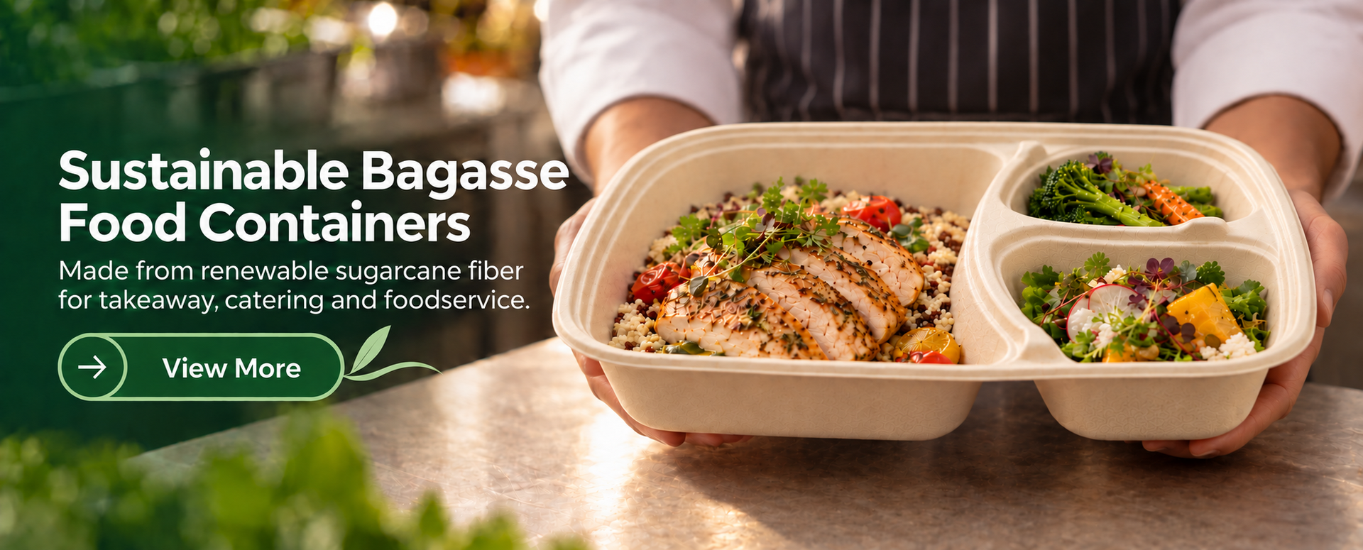 Sustainable Bagasse Food Containers 1920x775