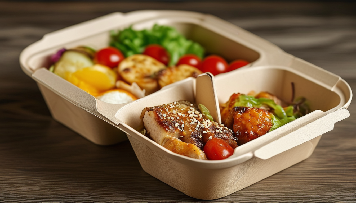 Eco Friendly Togo Containers For Restaurant Takeaway And Food Delivery