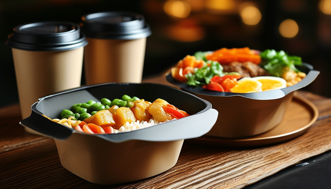 Packaging Bowl For Restaurant Takeaway And Food Delivery