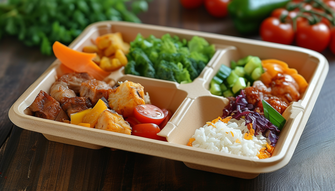 Biodegradable Food Trays For Cloud Kitchen And Ghost Kitchen Delivery Packaging