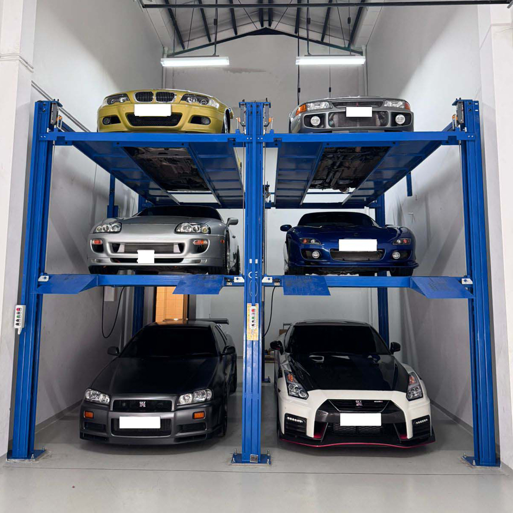 Triple-Level Car Parking Lift