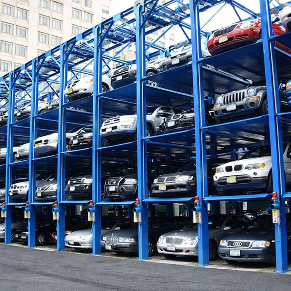 Quad-Level Car Stacker