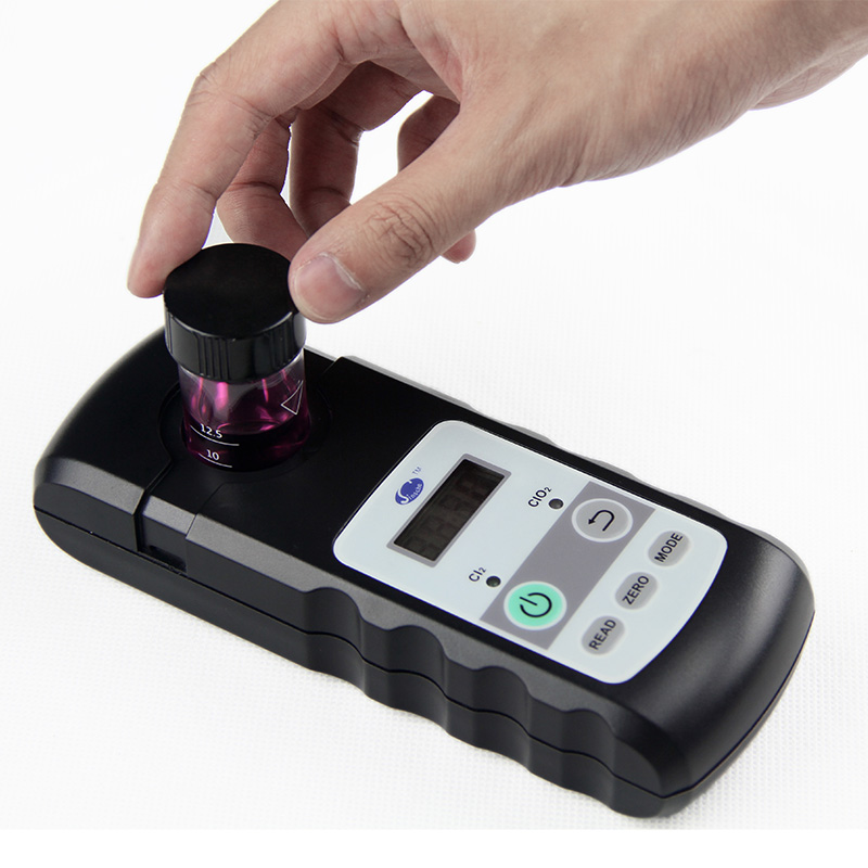 Q-CL501 Portable Colorimeter for Free Chlorine, Chlorine Dioxide ( 5-para)