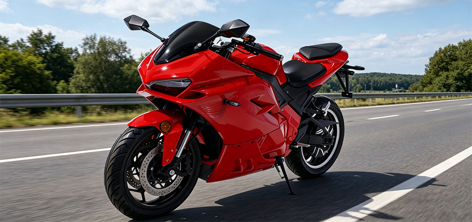 Options de personnalisation haut de gamme pour motos électriques