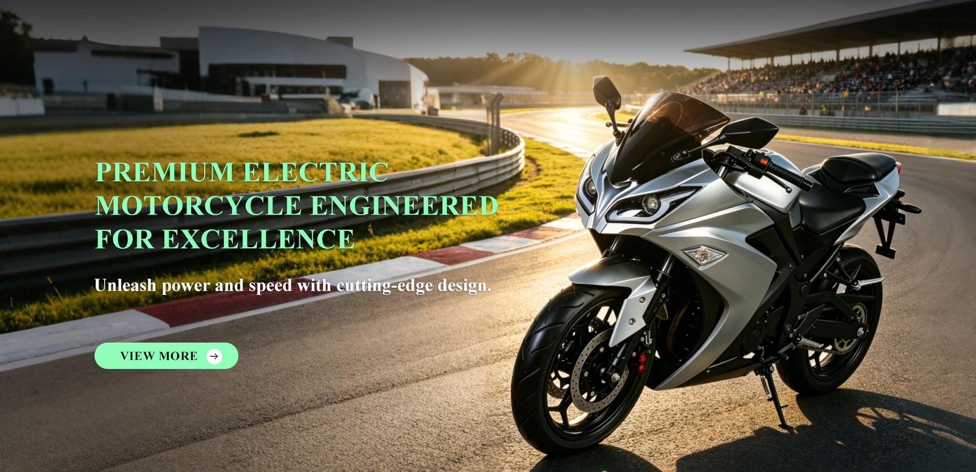 Moto électrique à grande vitesse