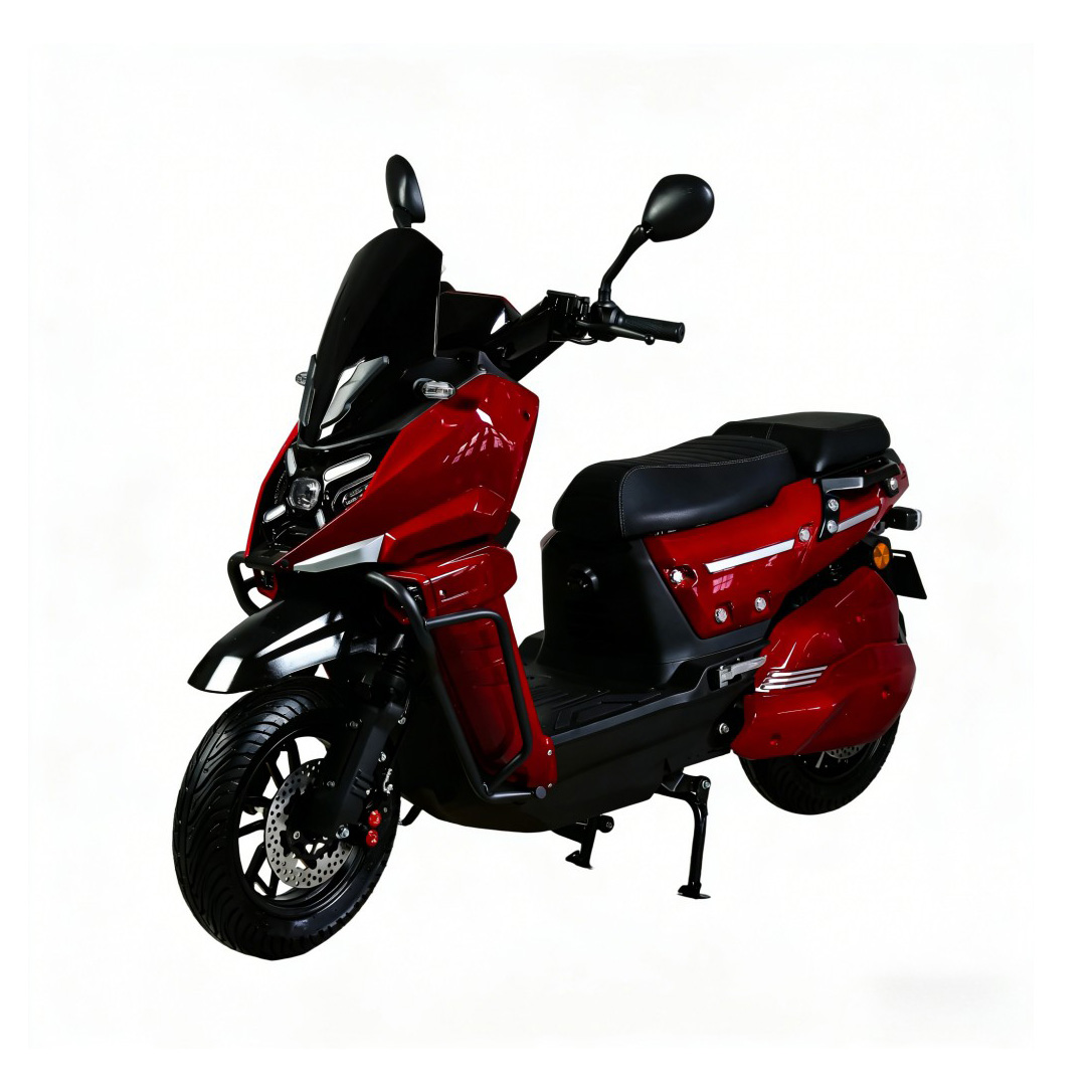 ODF-151 (WS) 1500W Sporty Utility Electric Scooter | 65km/h Bold Red Commuter Built for Durability & Eye-Catching Style
