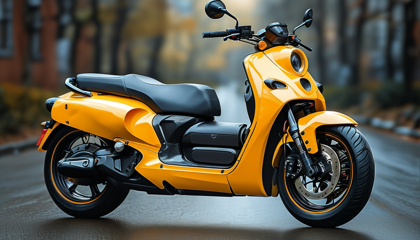 Scooter plus frais pour la vie étudiante