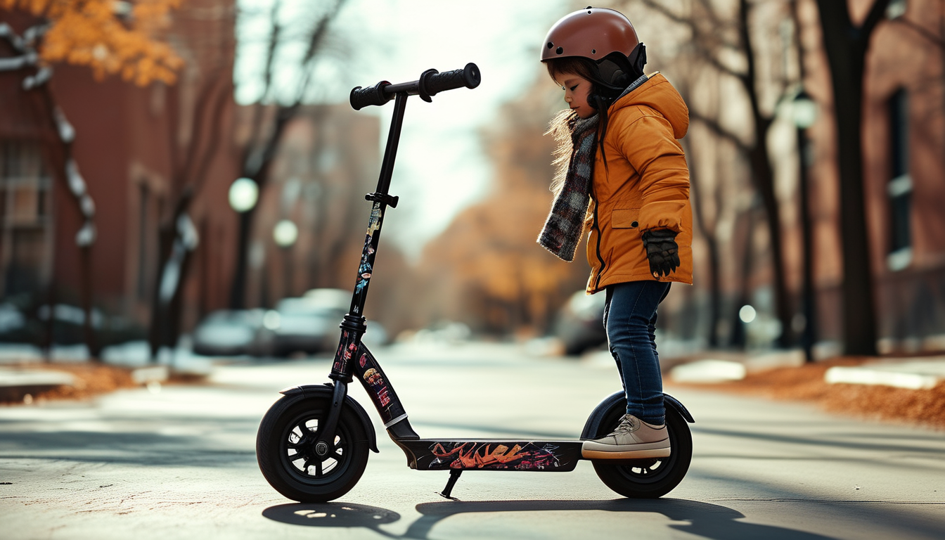 Scooter Junior pour la vie sur le campus