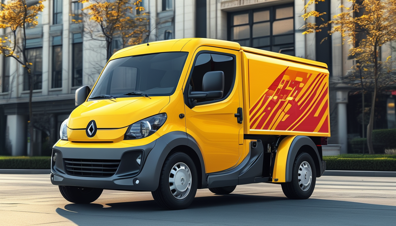 Véhicule électrique pour la livraison urbaine