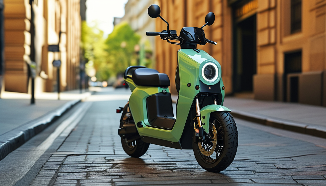 Vélo électrique/scooter pour la livraison urbaine