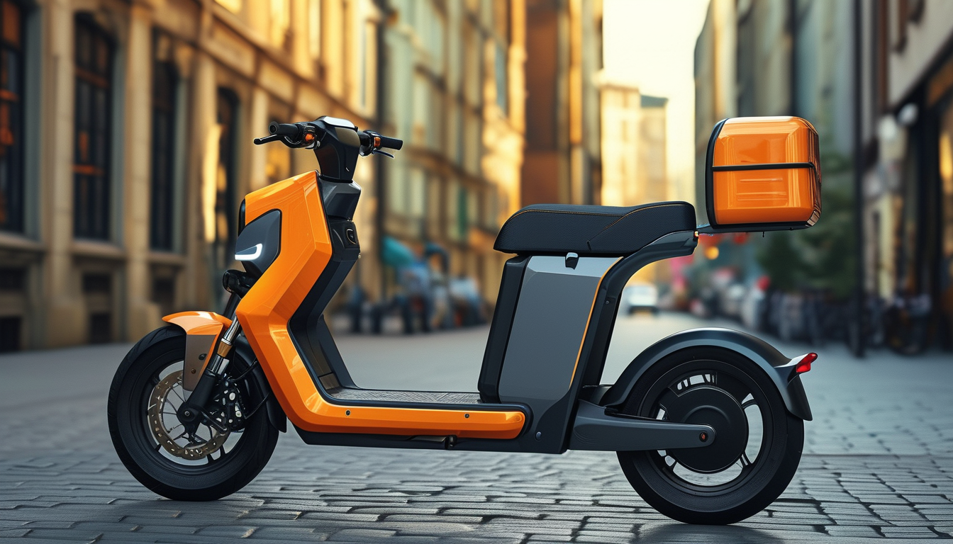 Vélos et scooters électriques pour la livraison urbaine