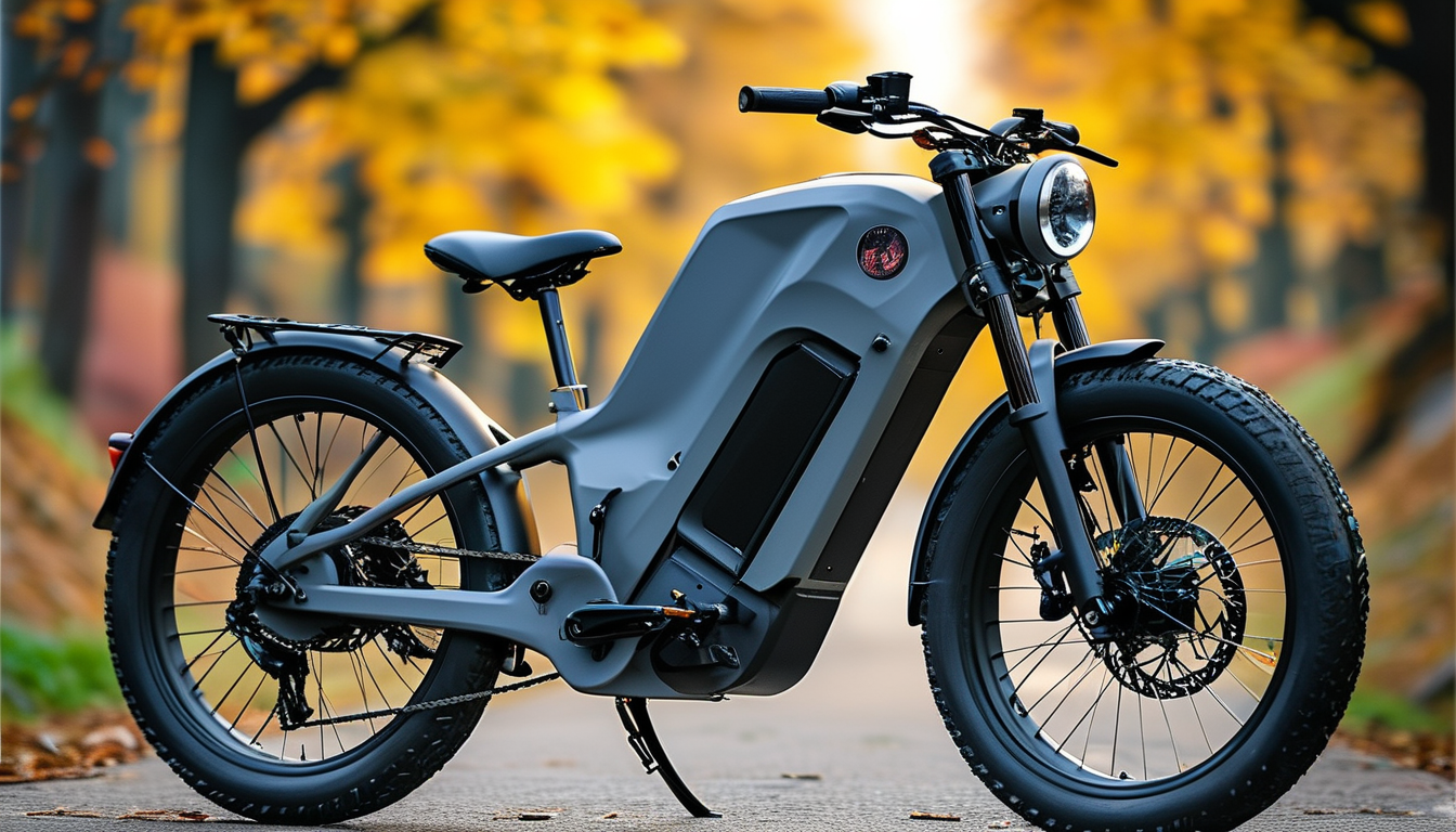 Vélo électrique/trottinette pour les balades du week-end