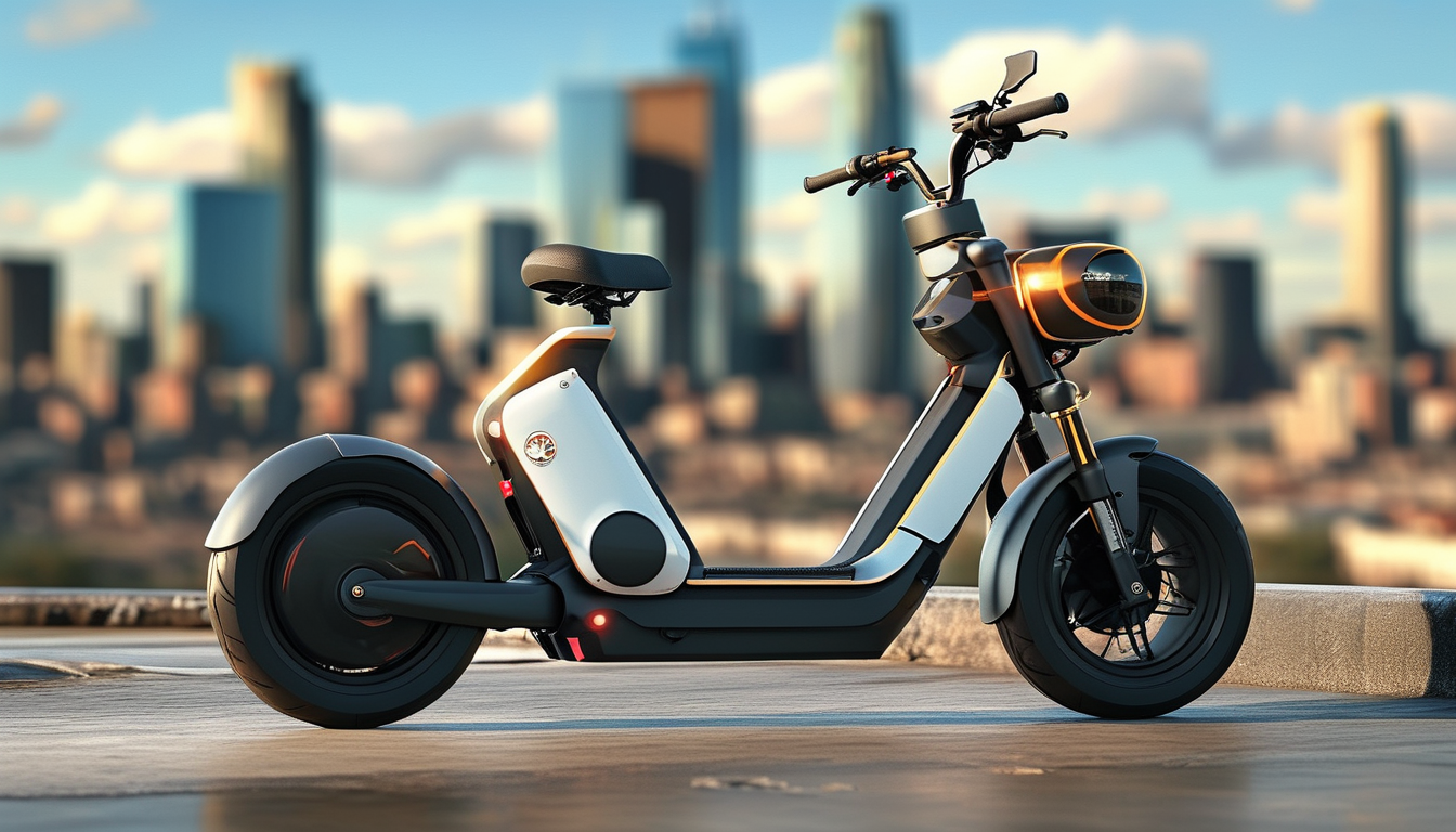 Trottinette électrique pour visiter la ville
