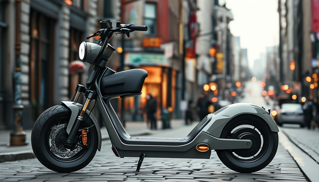 Trottinette électrique pour les visites touristiques en ville