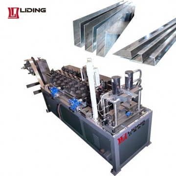 中国供应商提供的可定制宽度可调C型槽辊压成型机 | HVAC C型材工厂 LDC-04