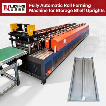 Storage Rack Shelf Box Panel Making Roll Forming Machine | Laminate Forming Line