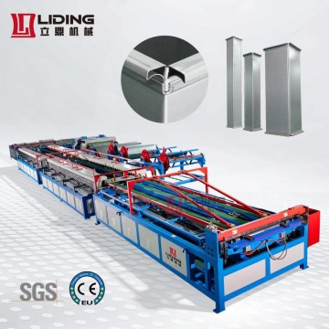 Fully automatic PDF3 Flange  Air Duct Production Line for Square Ducts