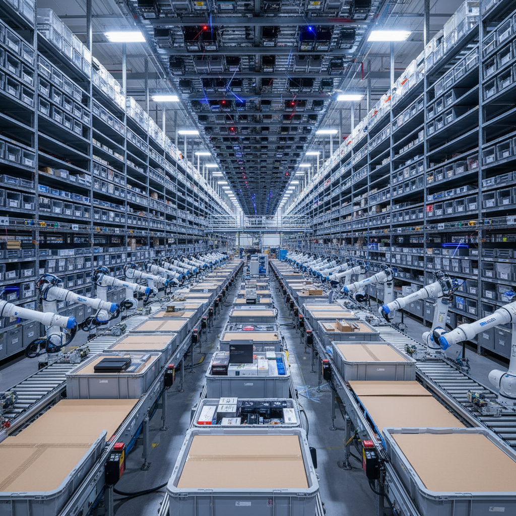 Forming Machines For High-capacity Inventory Organization In E-commerce Fulfillment Centers