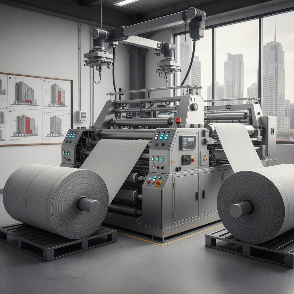 Roll Making Machine For Passive Fire Containment And Air Safety Isolation In High-rise Commercial Offices