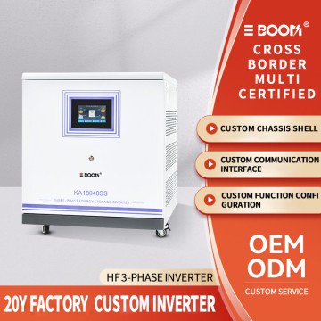 18kW 3 Phase Hybrid Solar Inverter, Built-in MPPT WiFi Parallel Supported High Frequency PV Inverter