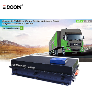 Custom High Voltage EV Battery Module | Customizable Size, Style & Capacity | Up to 600kWh Battery System for Bus, Heavy Truck, Train, Ship & Golf Cart