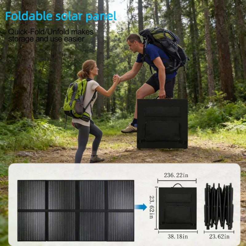 Foldable Solar Panel 300W 400W 500W 6...
