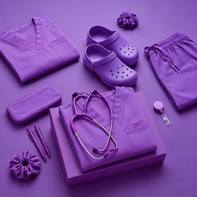 purple