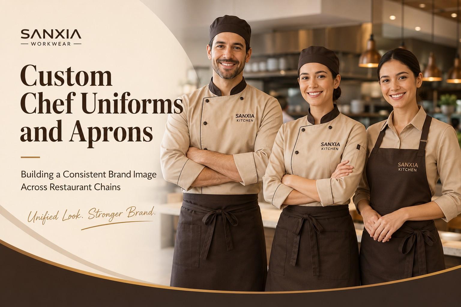 Custom Chef Uniforms and Aprons: Building a Consistent Brand Image Across Restaurant Chains