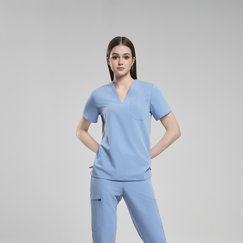Women’s V-Neck Scrub Top for Healthcare Teams