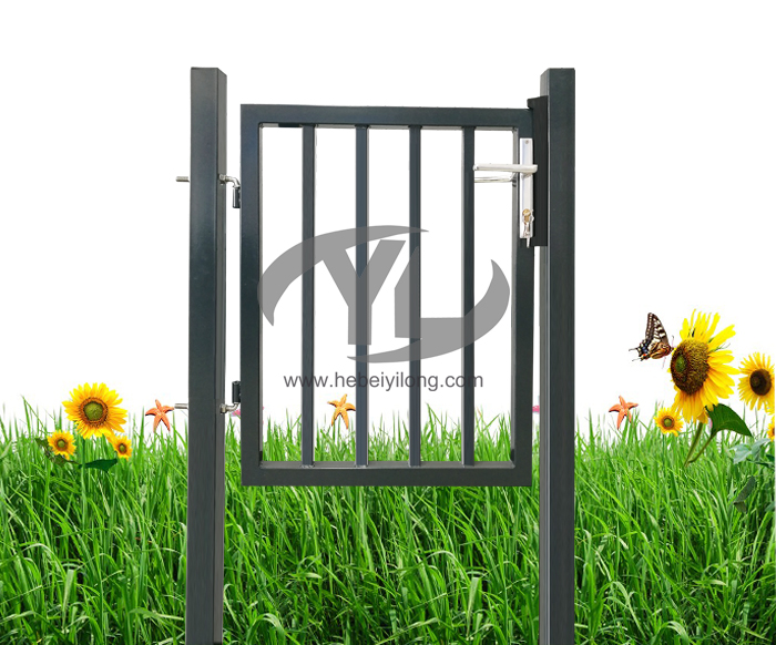 Super strong metal pipe welded garden gate