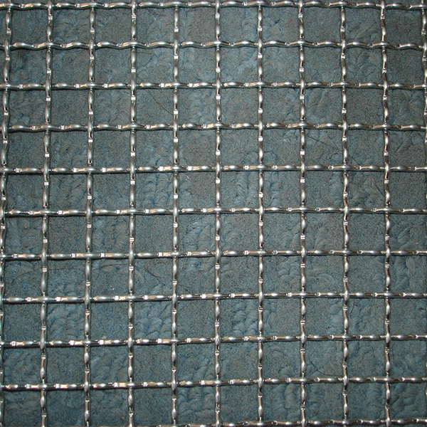 Crimped wire mesh