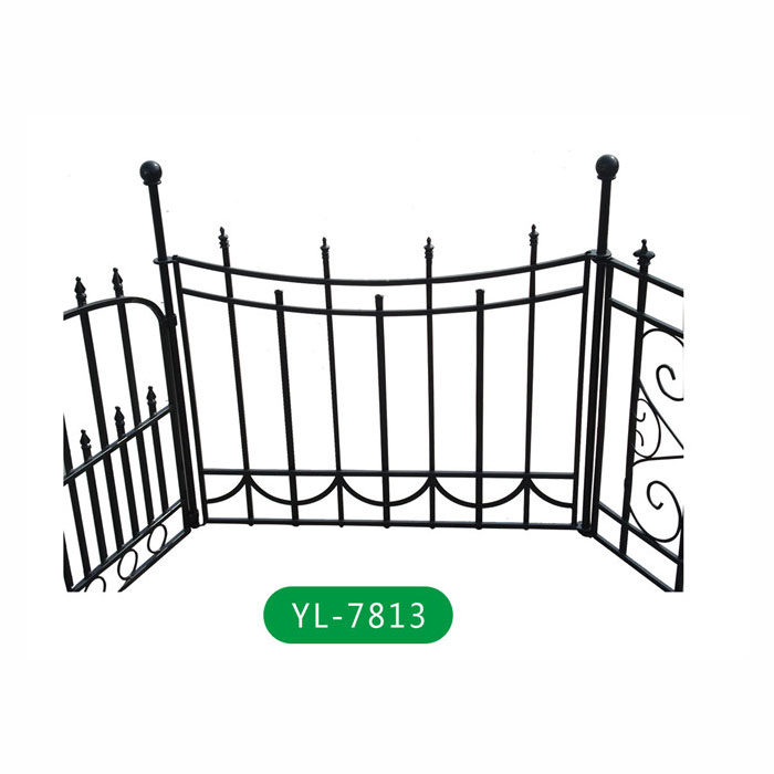 Decorative Metal Garden Fence Panel