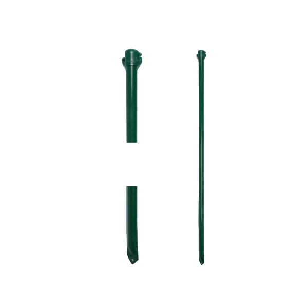 Multi-functional post for wire mesh Powder coating