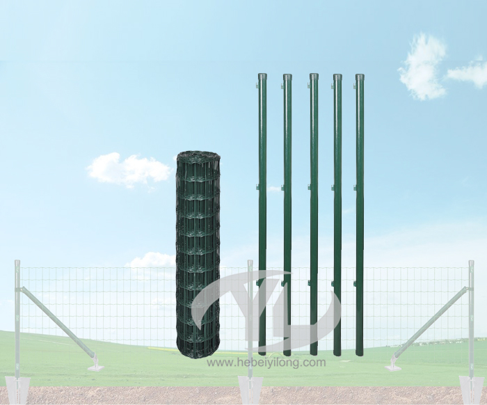 Euro fence set 10m or 25m  PVC coated 