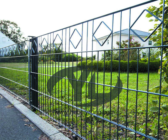 Decoration double wire panel fence