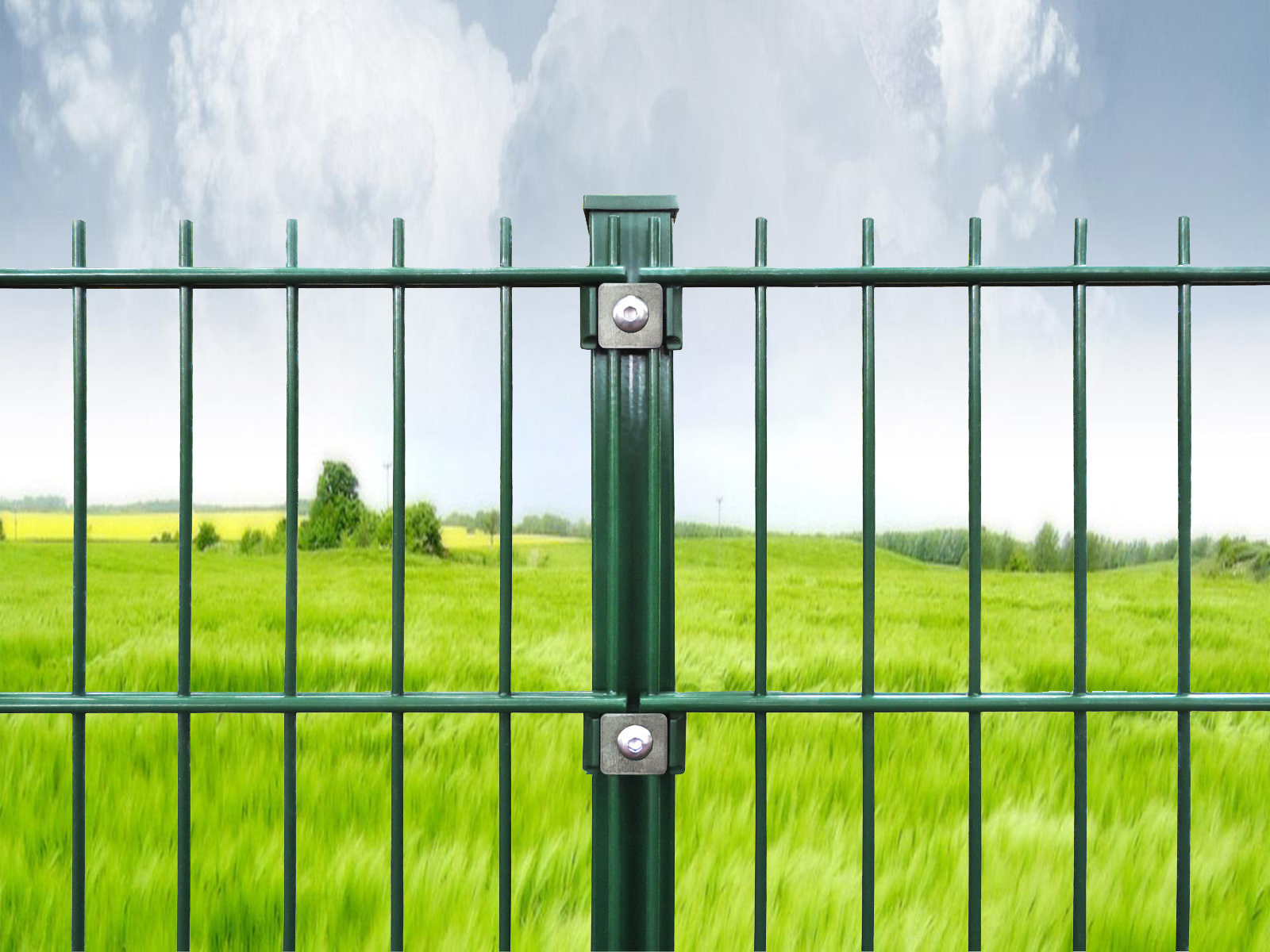 Double Wire Welded Panel Fence