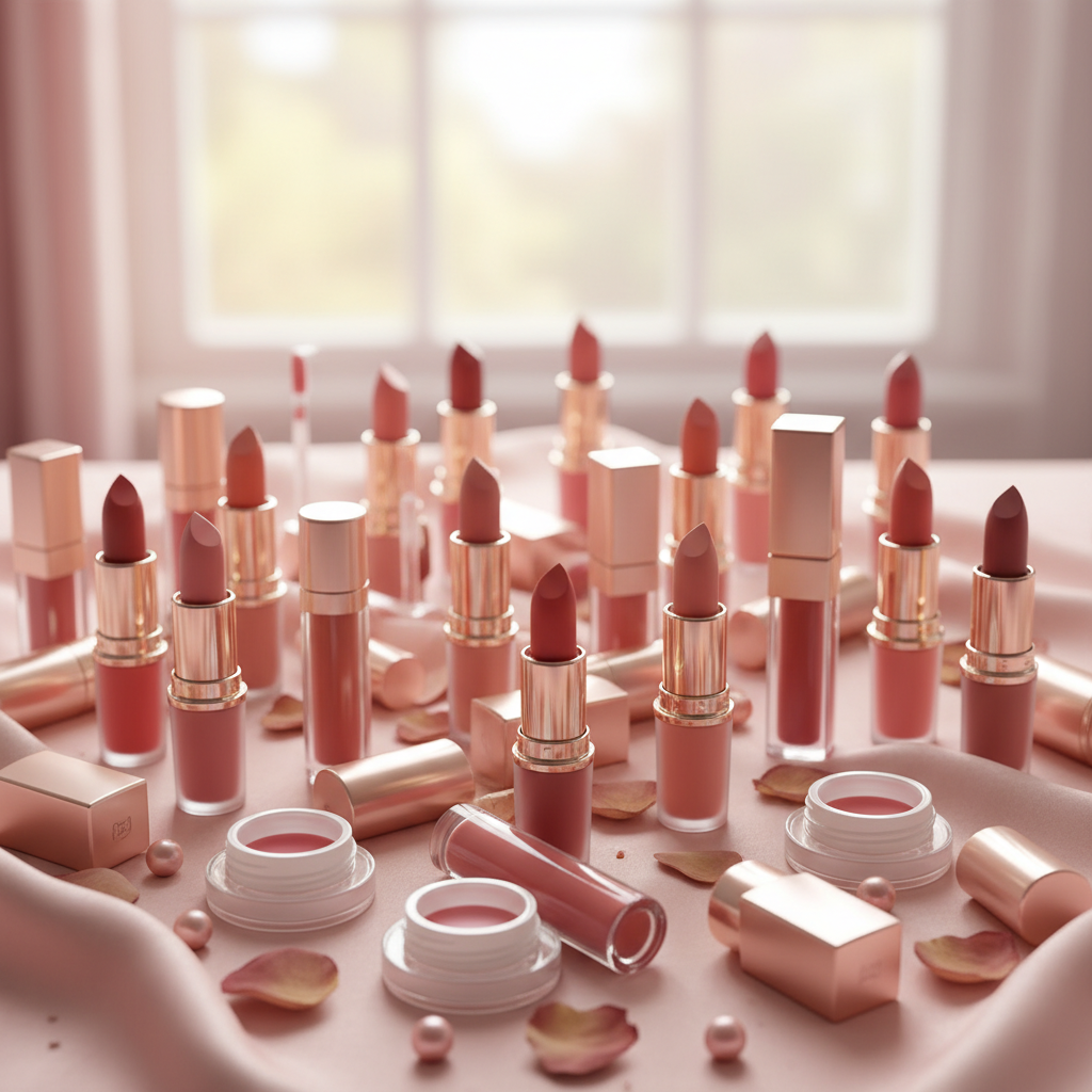 Label Persendirian Blush Untuk Koleksi Solekan Bibir