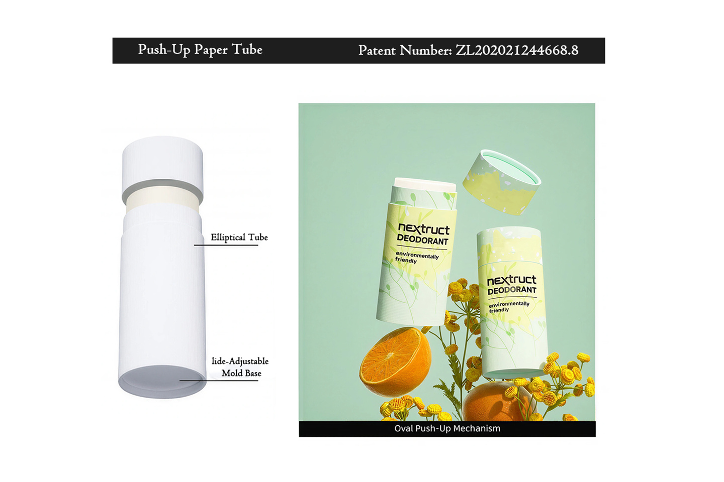 Push-Up Paper Tube