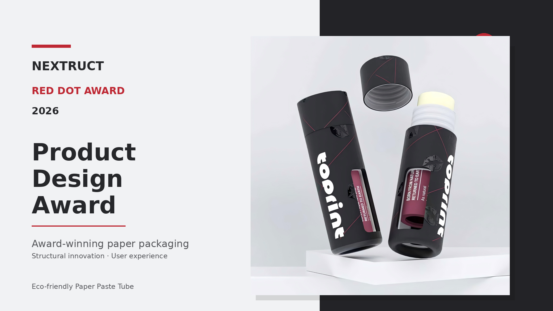 Nextruct Wins the 2026 Red Dot Award: Product Design