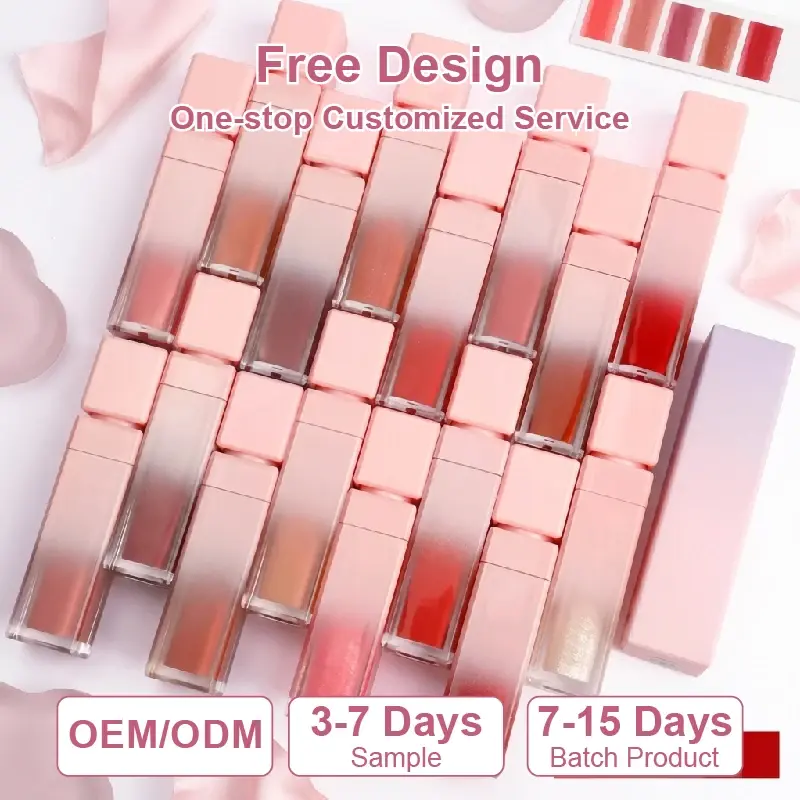 Gradient Velvet Matte Lip Glaze OEM