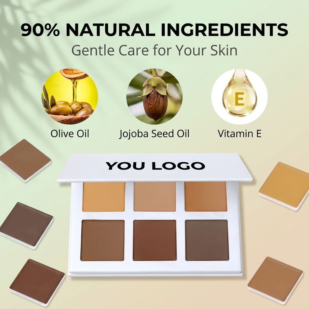 Six Shade Contour Palette OEM-product