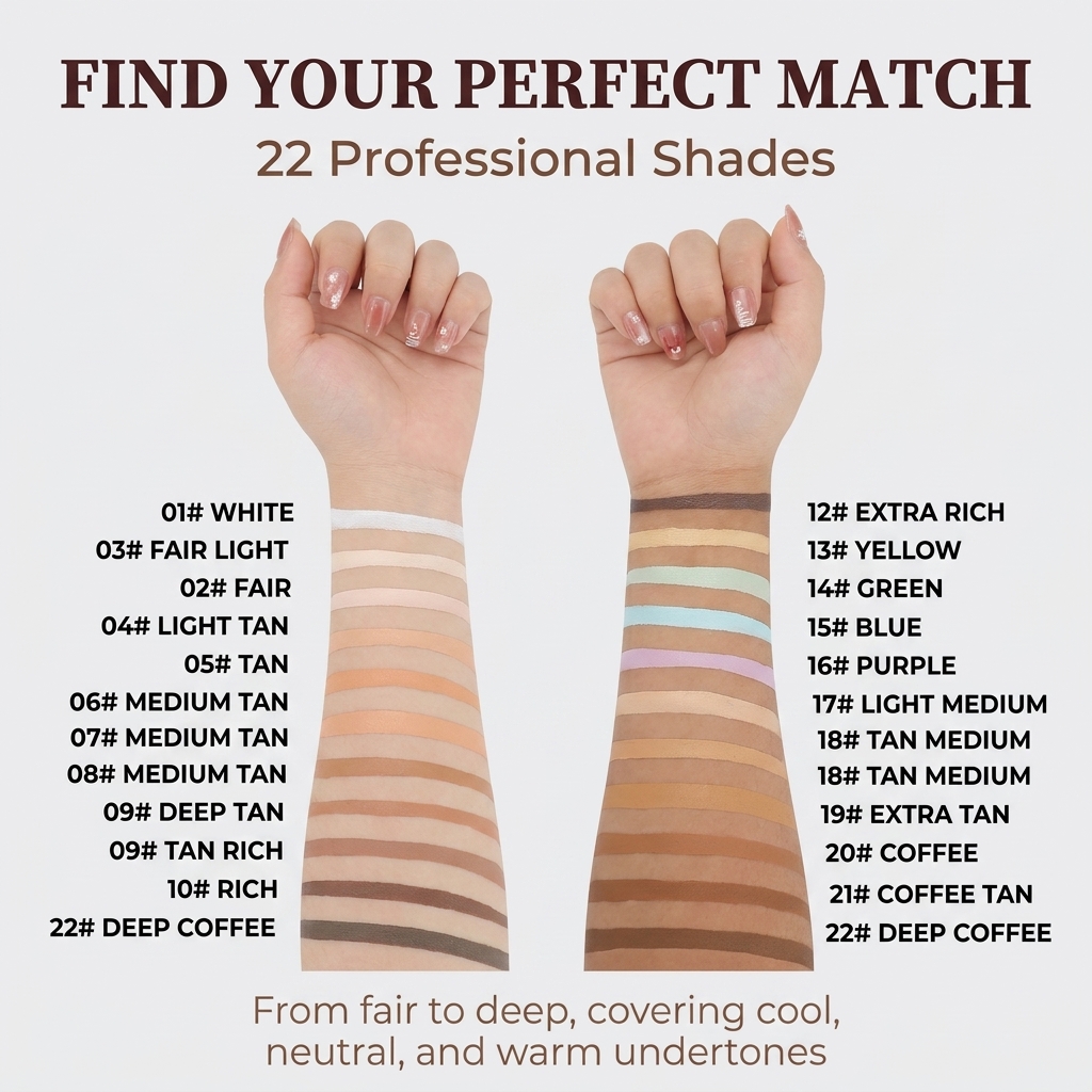 Two Ingredients Concealer - Full Coverage & Breathable Finish
