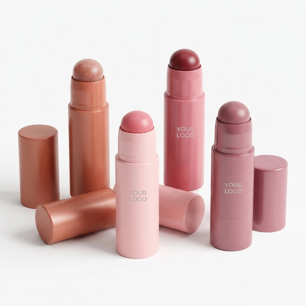 Custom Makeup 4 Colors Creamy Lipstick Set Moisturizing Plumping Glossy Lipstick Set Non-Sticky Vegan Lipstick Private Label