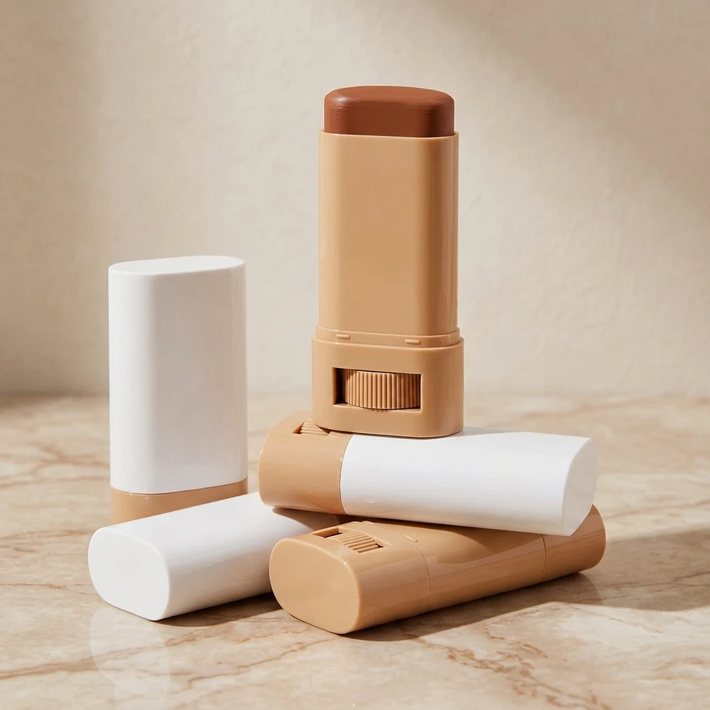 Customizable Whitening 6-Color Concealer Vegan Powder Makeup for Face Custom Natural Nude Look Moisturizes Brightens Skin Tone