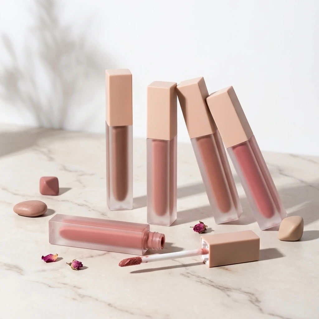Customizable Logo Low Moq Matte Liquid Lipstick Private Label Waterproof Long Lasting Matte Custom Liquid Lipstick Lip Gloss