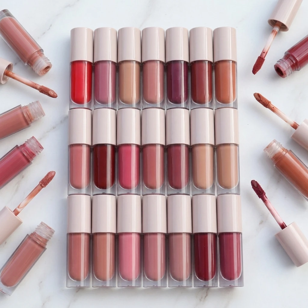 Customizable High Quality Mineral Luxury Low MOQ Long Lasting Super Stay Waterproof Custom Velvet Matte Liquid Lipstick OEM