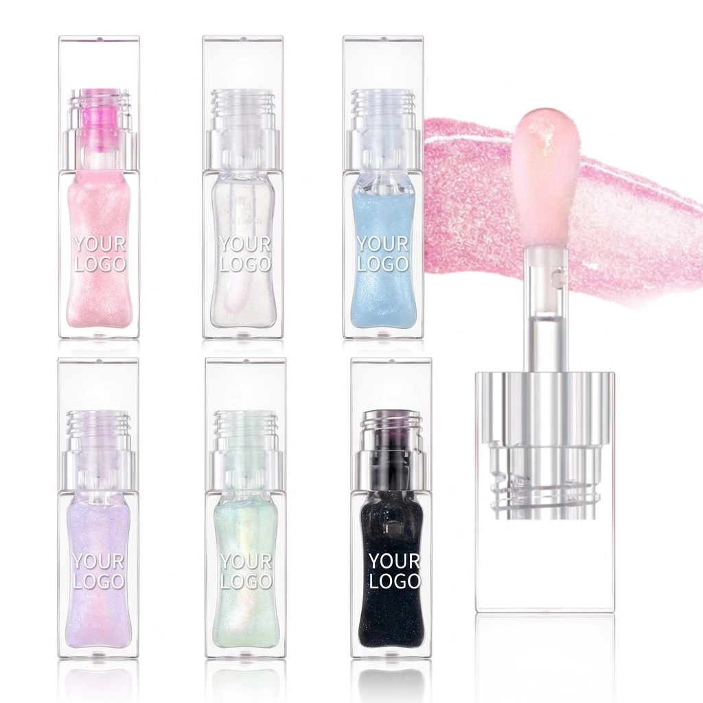 Magic Color Changing Moisturizing Lip Glow Oil Plumping Glimmer Glow Lipstick, Hydrating Lip Gloss Lip Balm Transparent Lip Care