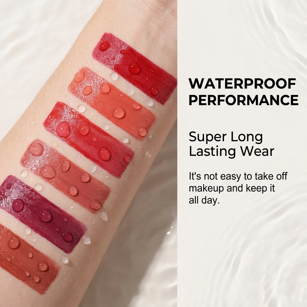 Custom Private Label Vegan Lip Stain Glitter Luxury Plumping Long Lasting Lipgloss Lip Gloss Waterproof Liquid MSDS Lip Golss